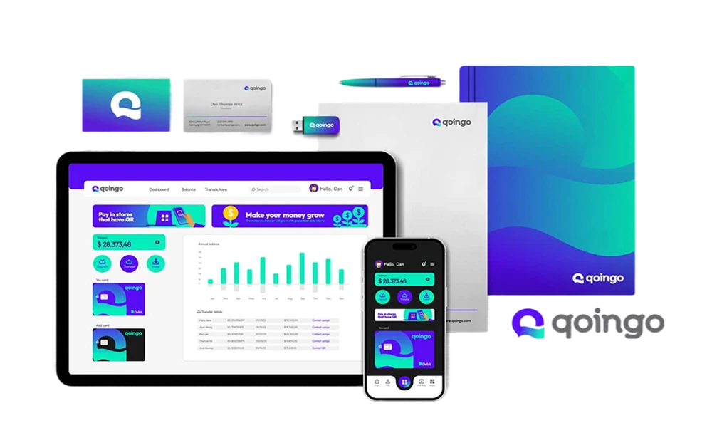 Пример фирменного стиля, разработанного в CorelDRAW